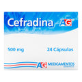 CEFRADINA 500 MG 24 CAPSULAS AG - VENTA CON FORMULA MEDICA