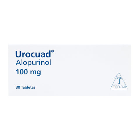 UROCUAD 100 MG 30 TABLETAS - VENTA CON FORMULA MEDICA - REG. INVIMA 2016M-008901-R3