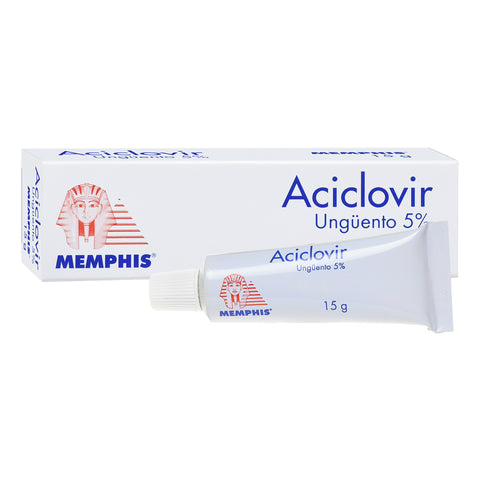 ACICLOVIR UNGUENTO TOPICO 15 GR MP - VENTA CON FORMULA MEDICA