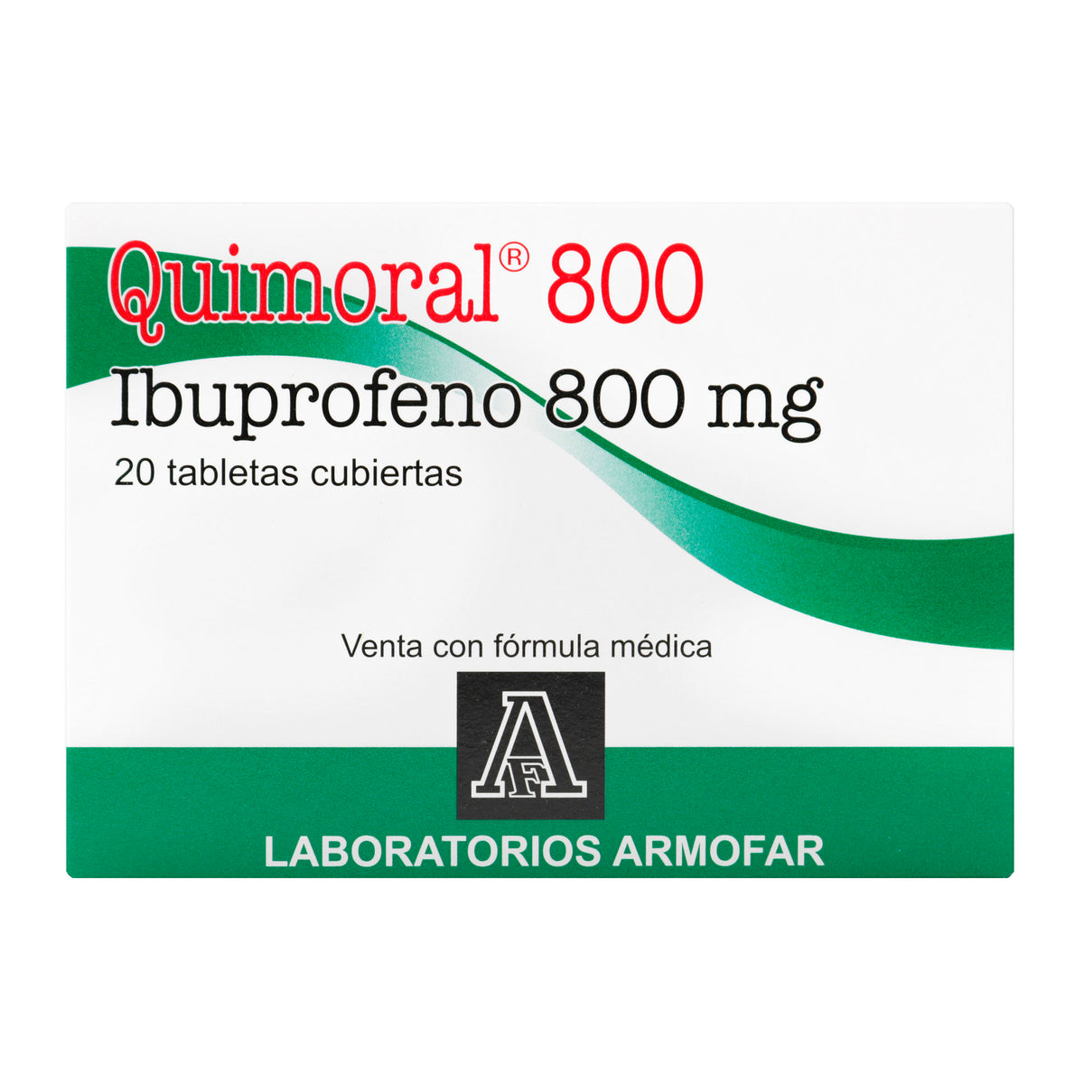 QUIMORAL 800 MG 20 TABLETAS - REG. INVIMA 2023M-0014201-R2