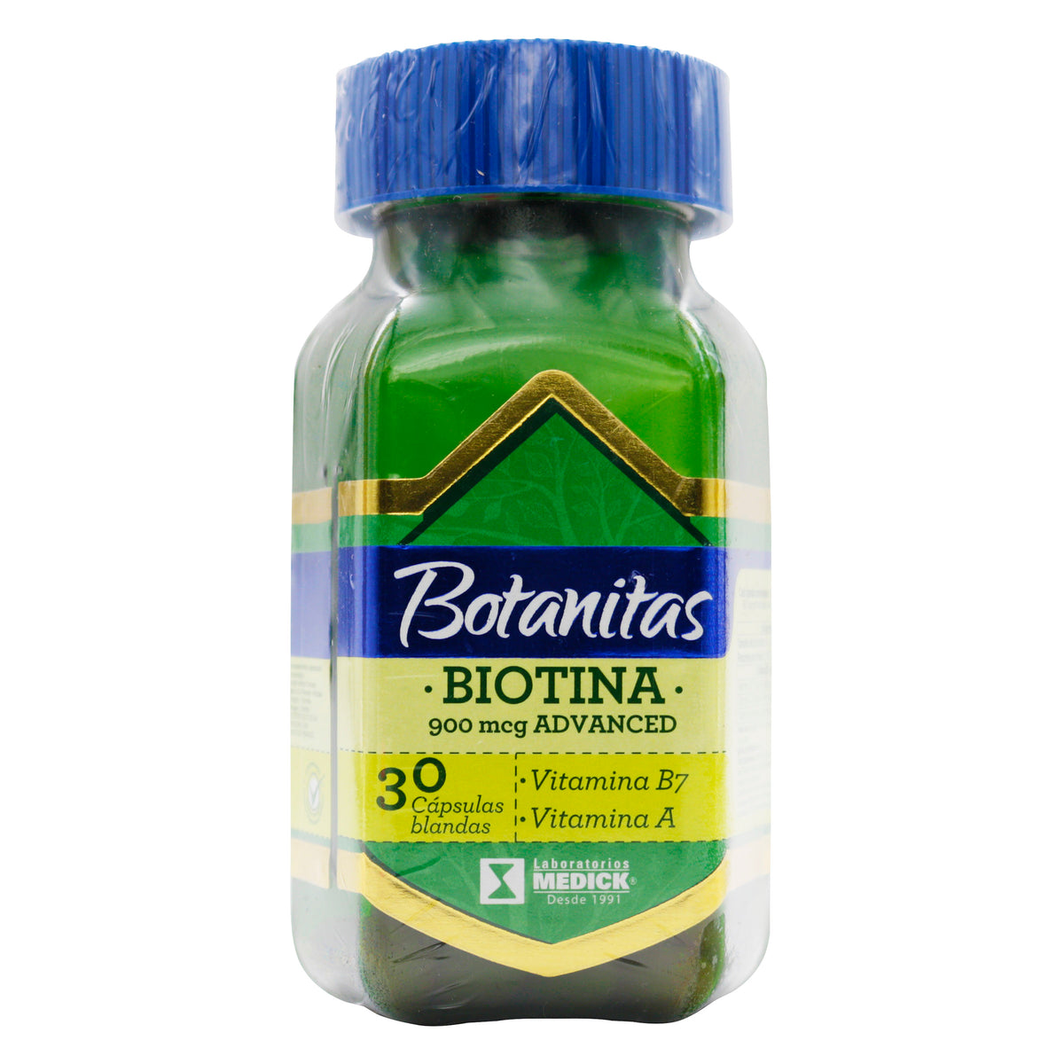 BIOTINA 900MCG ADVANCED BOTANITAS 30CAP - VENTA CON FORMULA MEDICA