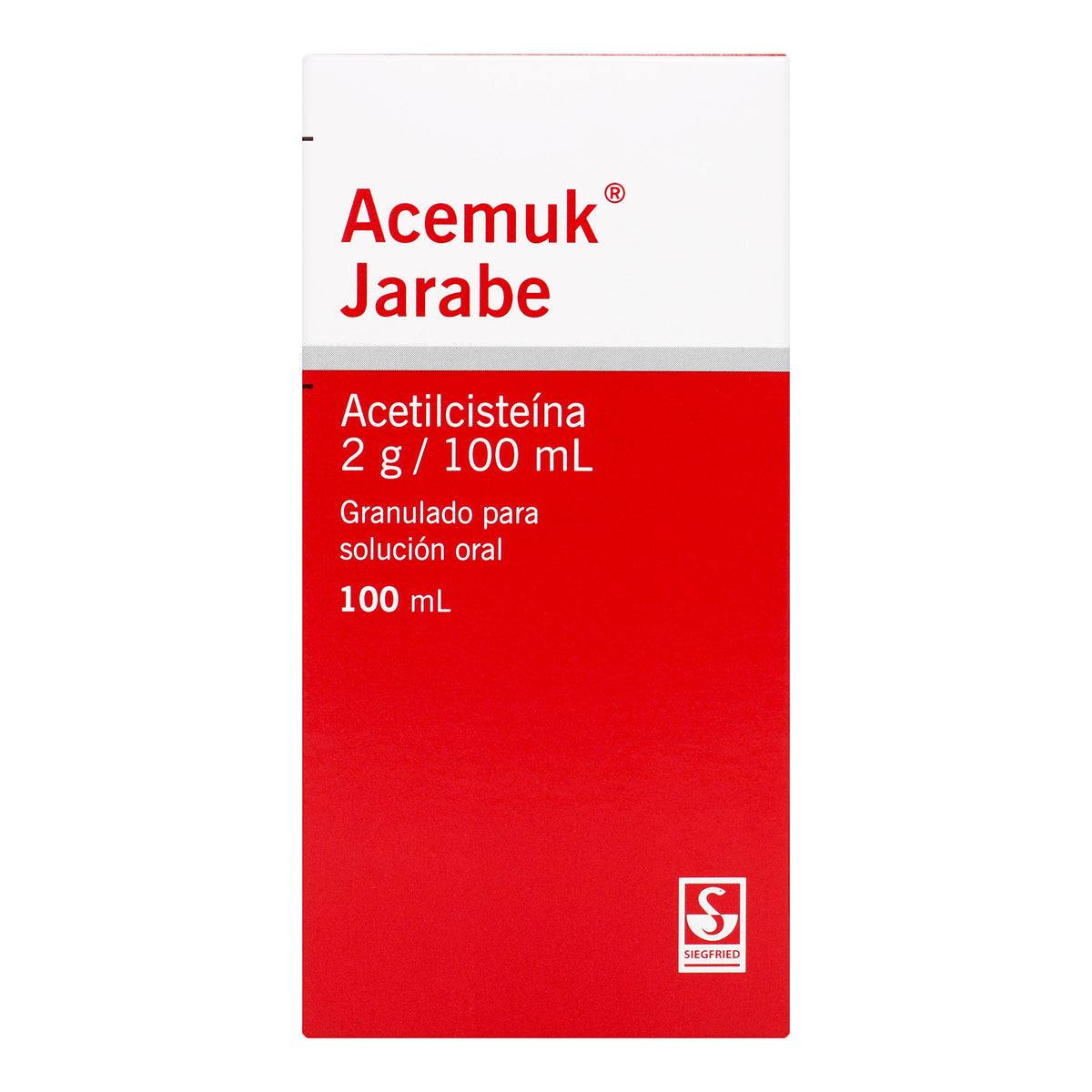ACEMUK JARABE FCO 100 ML - VENTA CON FORMULA MEDICA
