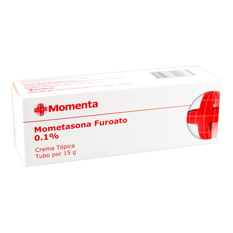 MOMETASONA FUROATO 0.1% CREMA 15 GR EU - REG. INVIMA 2022M-0017132-R1