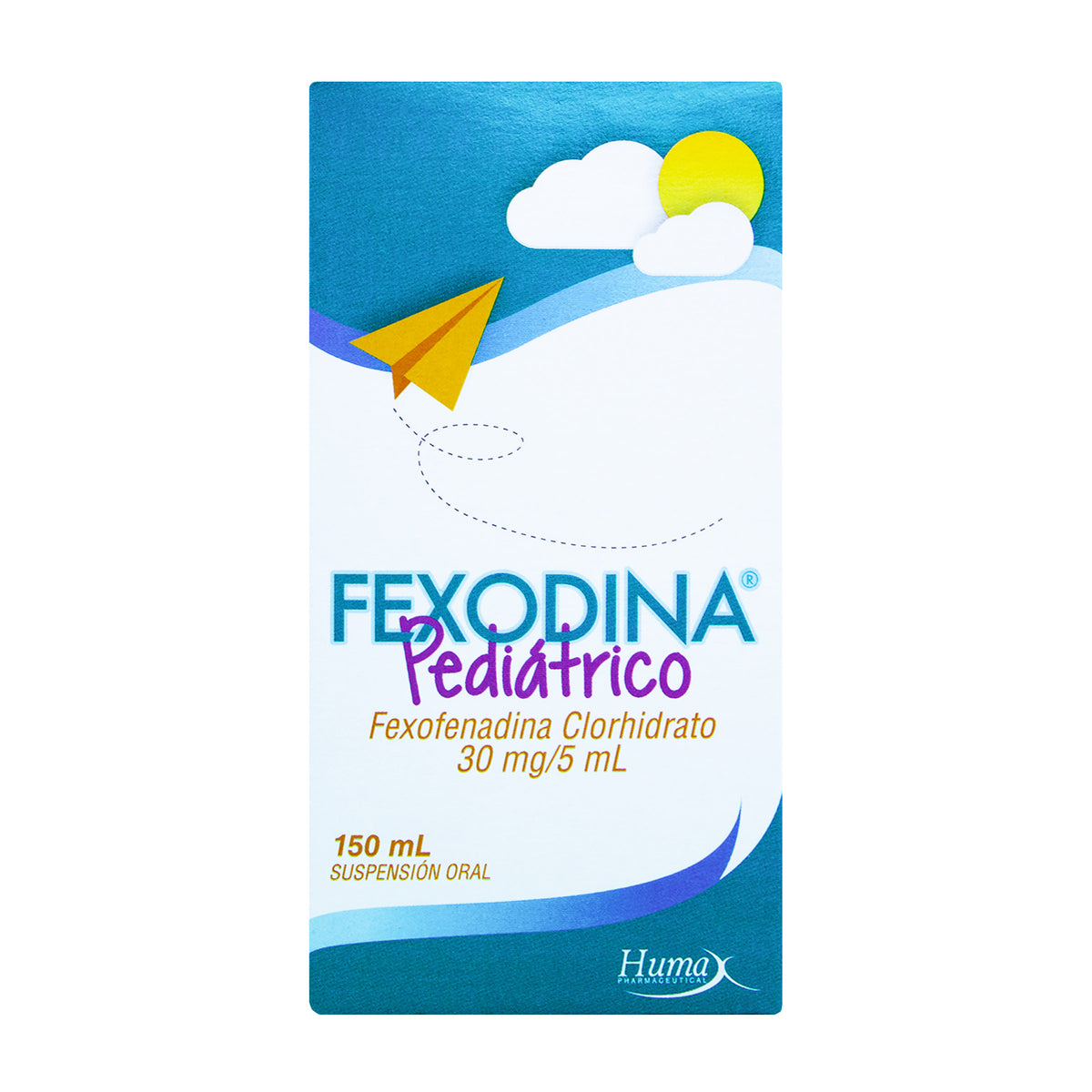 FEXODINA 0.6% SUSPENSION ORAL 150 ML - VENTA CON FORMULA MEDICA - REG. INVIMA 2014DM-0011901