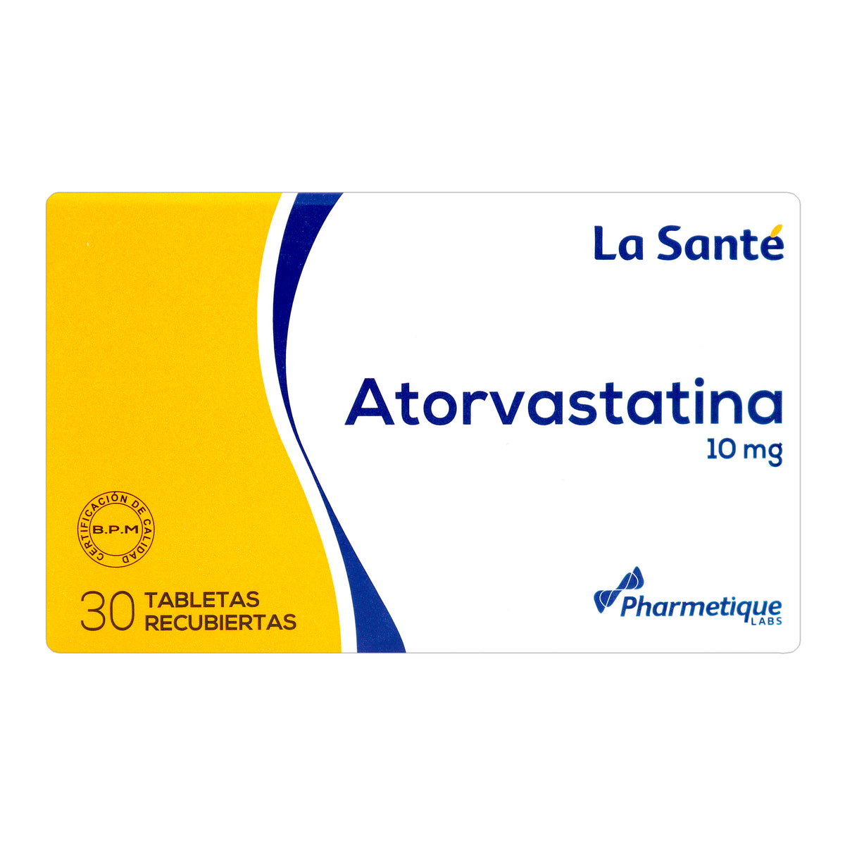 ATORVASTATINA 10 MG 30 TBS LS - REG. INVIMA 2023M-0000462-R3