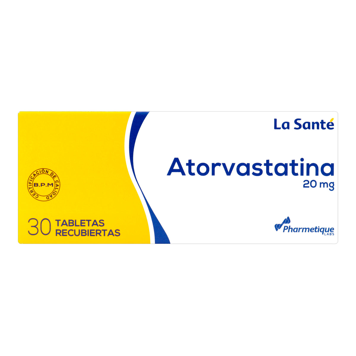 ATORVASTATINA 20 MG 30 TBS LS - REG. INVIMA 2023M-0000343-R3