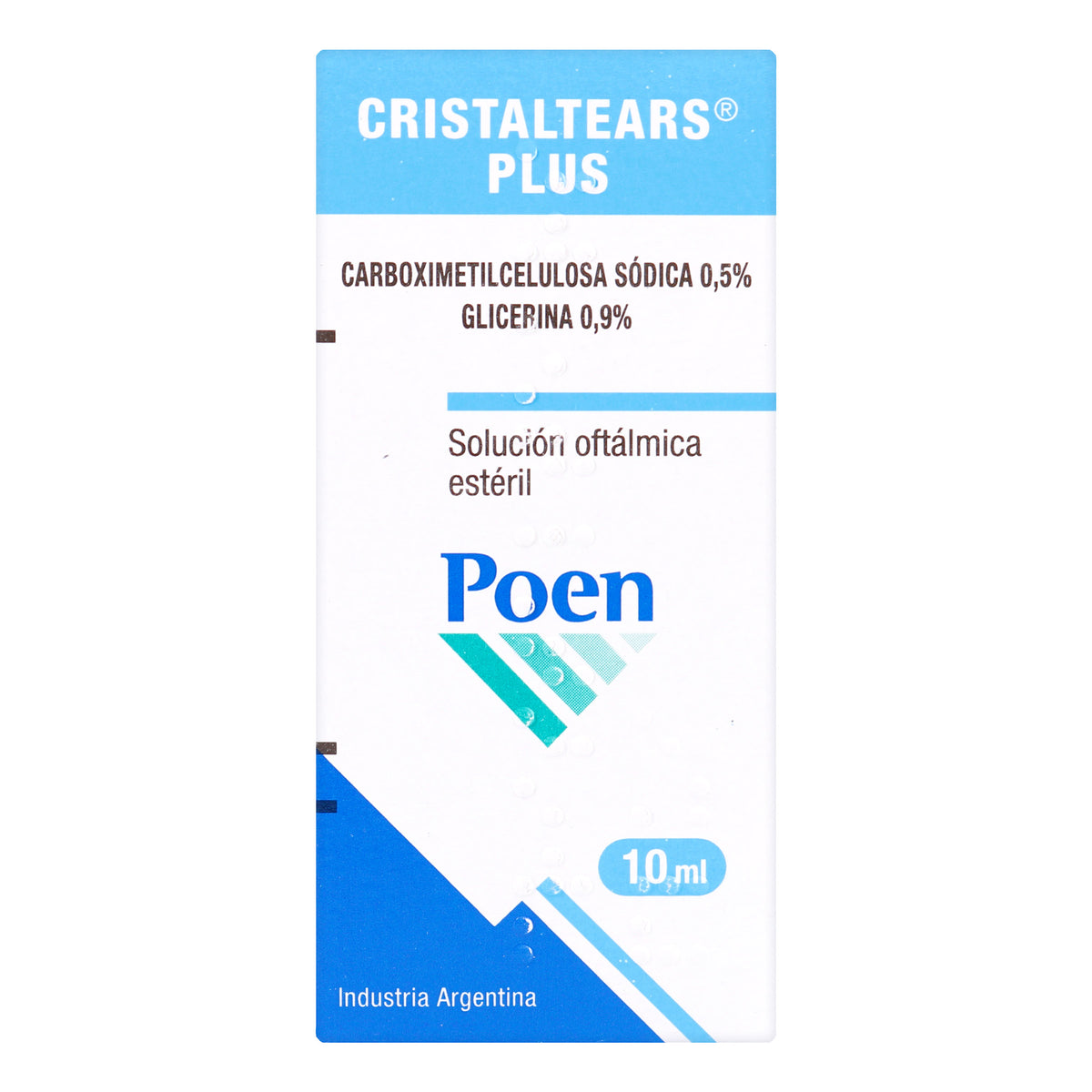 CRISTALTEARS PLUS 10 ML - REG. INVIMA 2020M-0019762