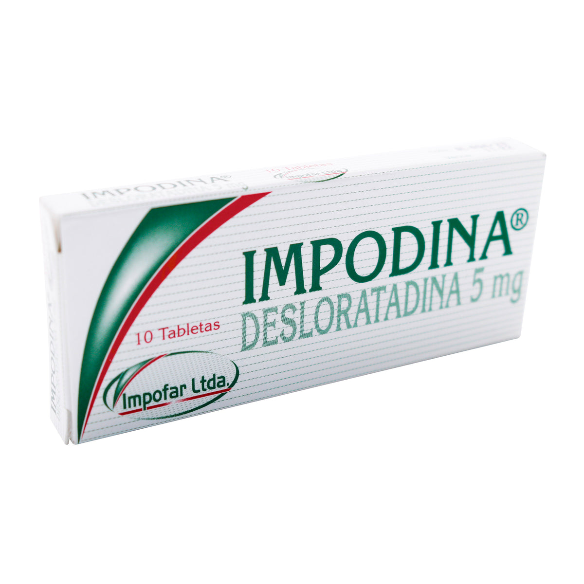 IMPODINA (DESLORATADINA 5 MG) 10 TBS - REG. INVIMA 2022M-0017898-R1