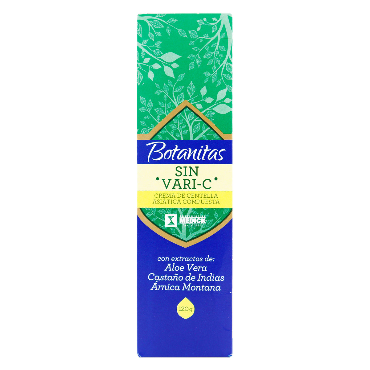 CRE. SIN VARI-C BOTANITAS CENTELLA 120GR