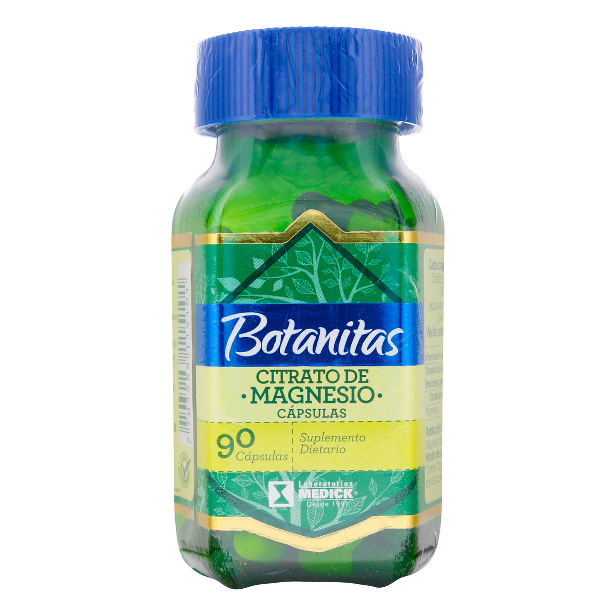 CITRATO DE MAGNESIO 90 CÁPSULAS MEDICK