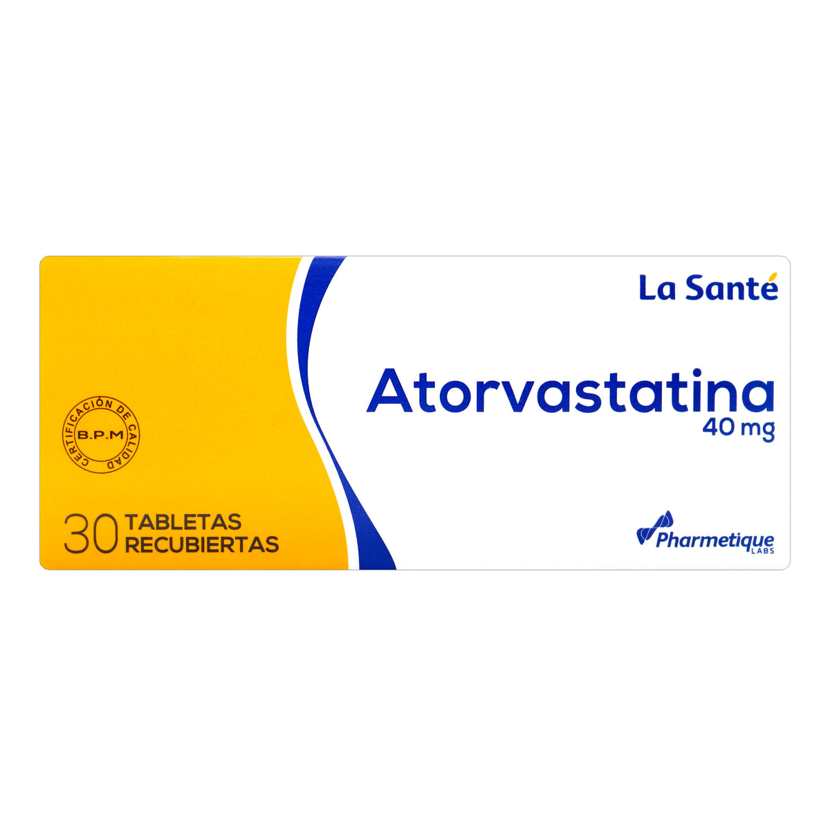 ATORVASTATINA 40 MG 30 TBS LS - REG. INVIMA 2022M-0005000-R2