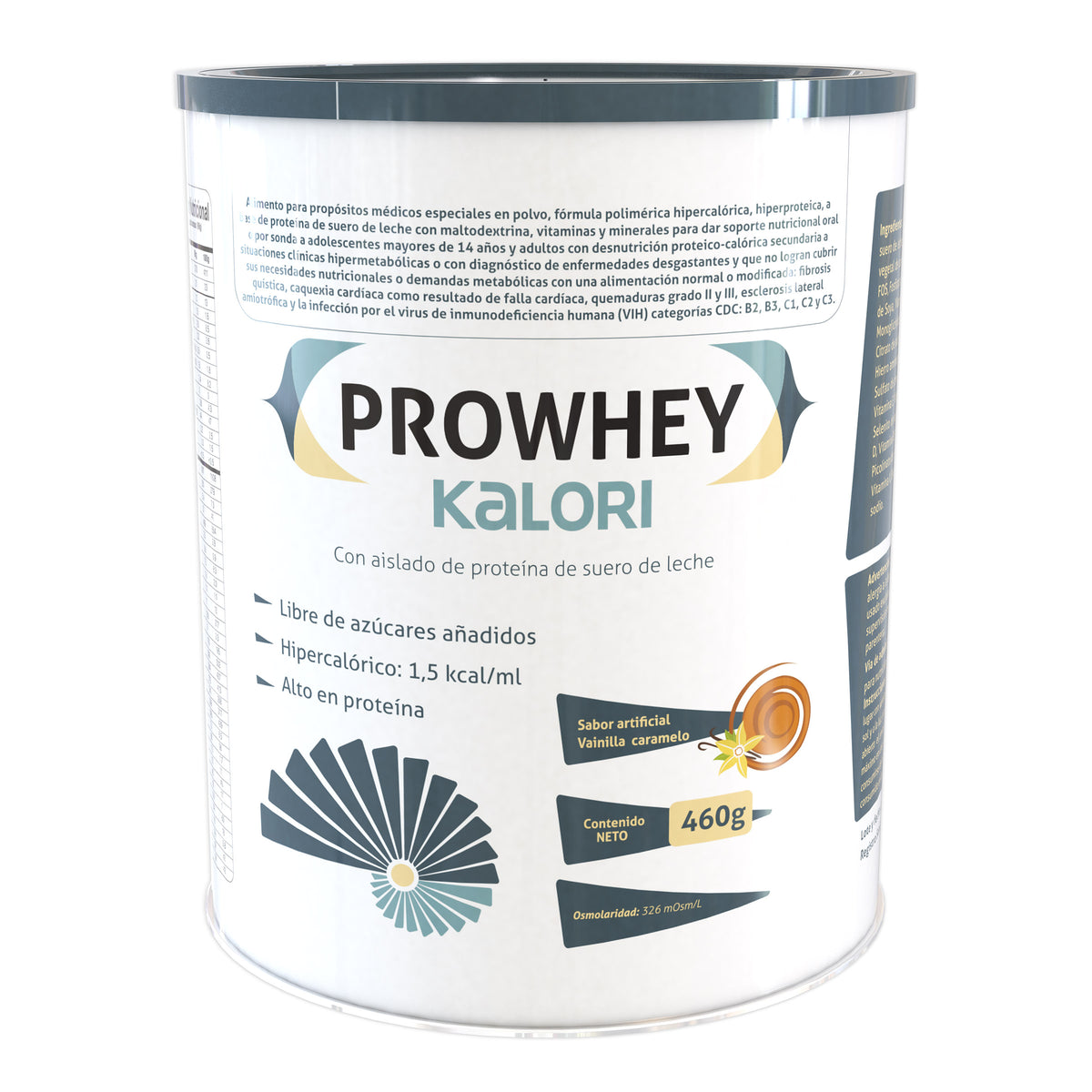 PROWHEY KALORI VAINILLA 460 GRAMOS - REG. INVIMA RSA-0008103-2019