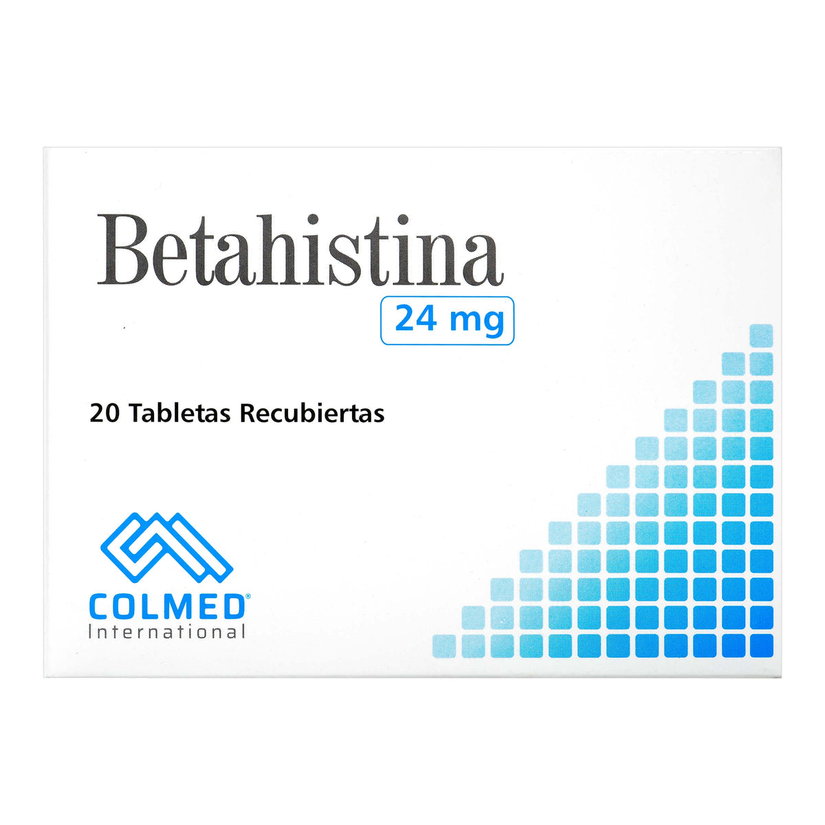 BETAHISTINA 8 MG 21 TBS PC - VENTA CON FORMULA MEDICA - REG. INVIMA 2022M-0005580-R2
