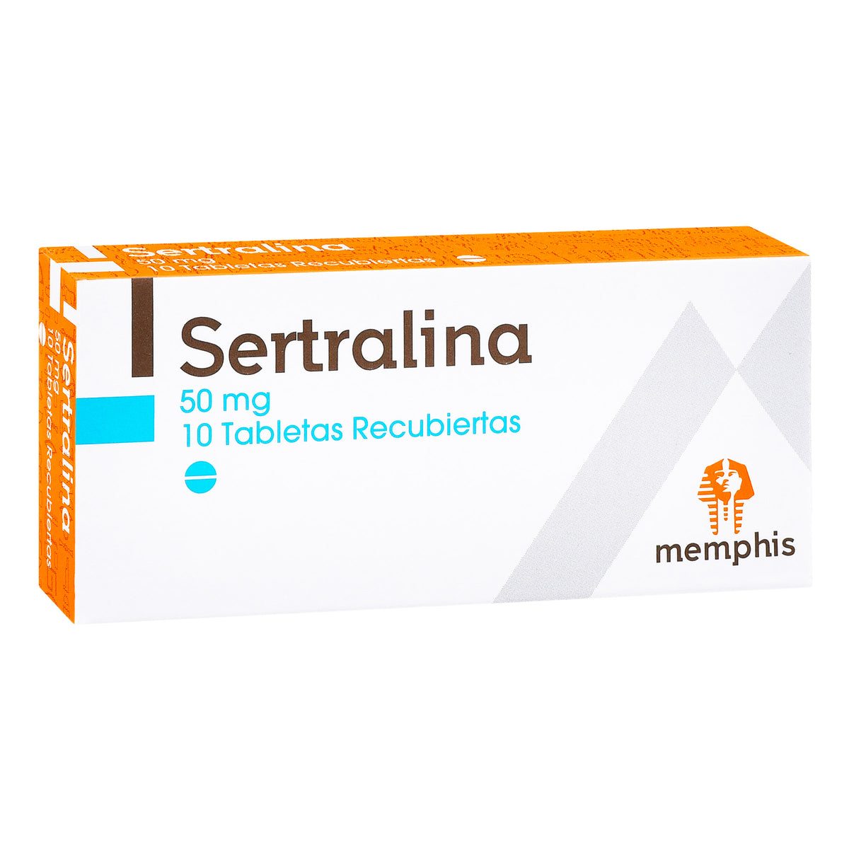 SERTRALINA 50 MG 10 TBS REC MP - VENTA CON FORMULA MEDICA