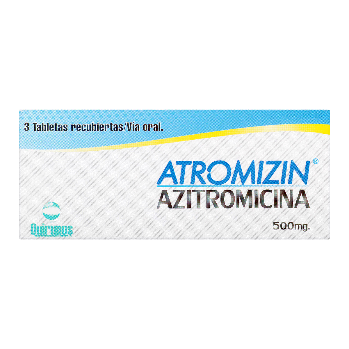 ATROMIZIN AZITROMIZINA 500 MG 3 TBS - REG. INVIMA 2023M-0017292-R1