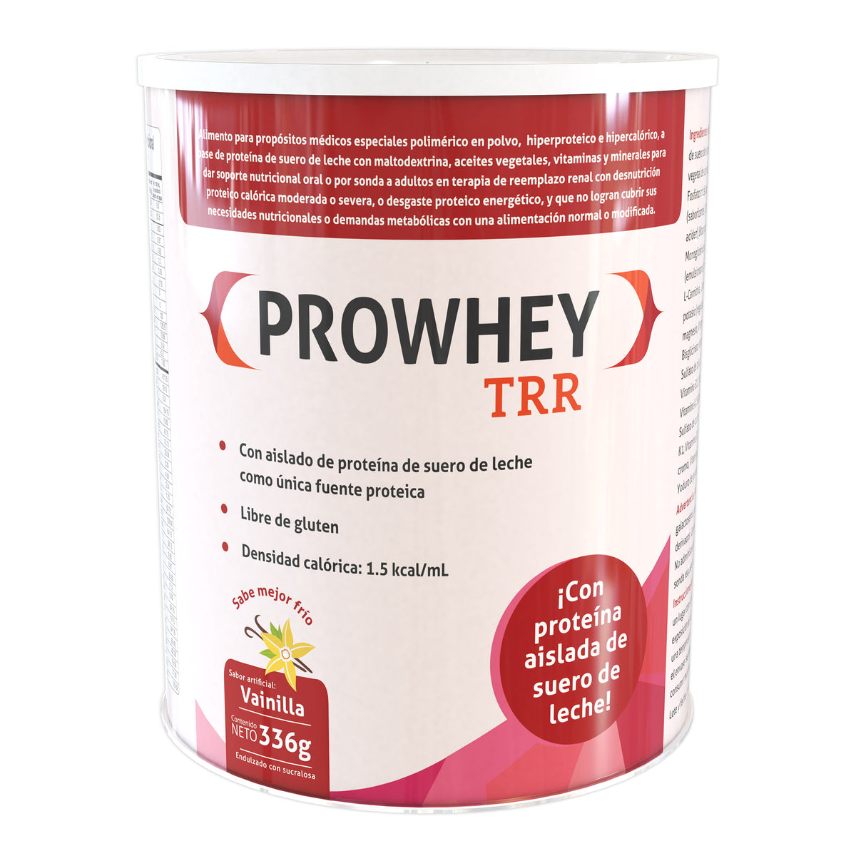 PROWHEY TRR VAINILLA 336 GR - REG. INVIMA RSA-0011559-2021