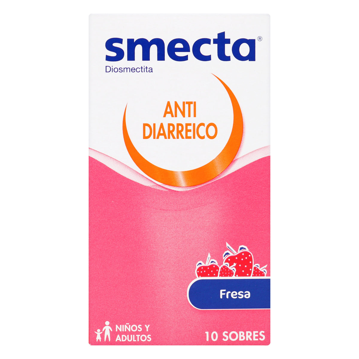 SMECTA FRESA 3.76 GR 10 SBS - VENTA CON FORMULA MEDICA - REG. INVIMA 2019M-011939-R2