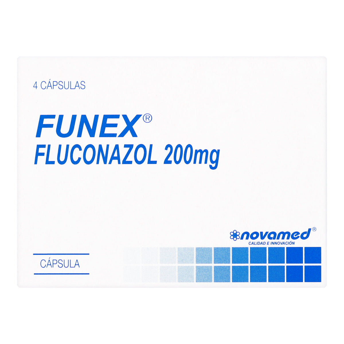 FUNEX 200 MG 4 CAPSULAS - VENTA CON FORMULA MEDICA