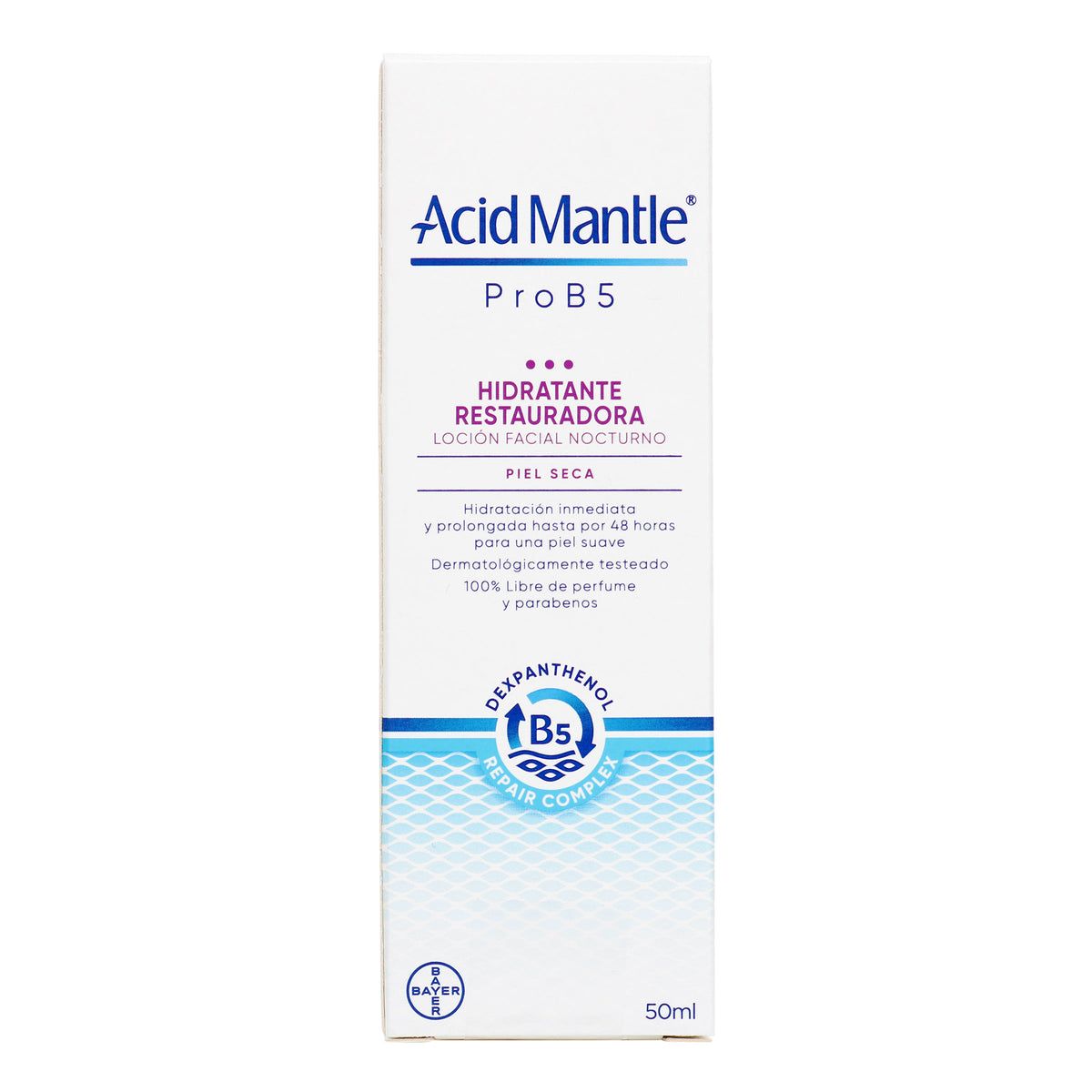 ACID MANTLE PRO B5 L.FACIAL NOCHE 50 ML - REG. INVIMA NSOC12827-22CO