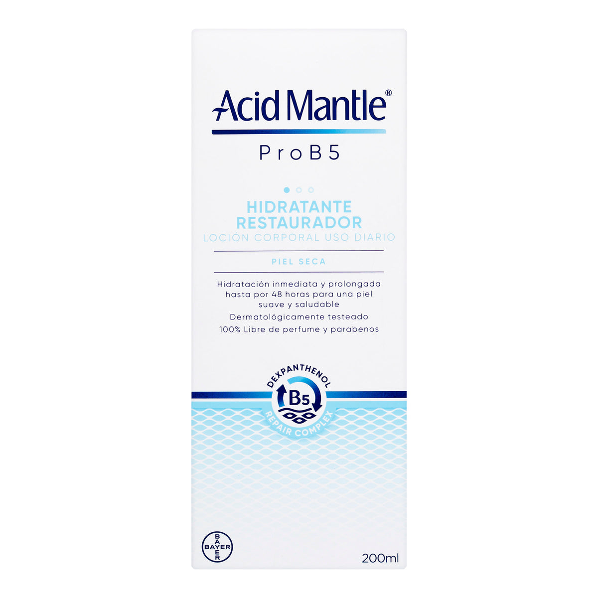 ACID MANTLE PRO B5 HIDRA.CORPORAL 200 ML - REG. INVIMA NSOC12846-22CO