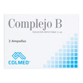 COMPLEJO B 2 ML  3 AMPOLLAS COLMED - REG. INVIMA 2019M-0009571-R1