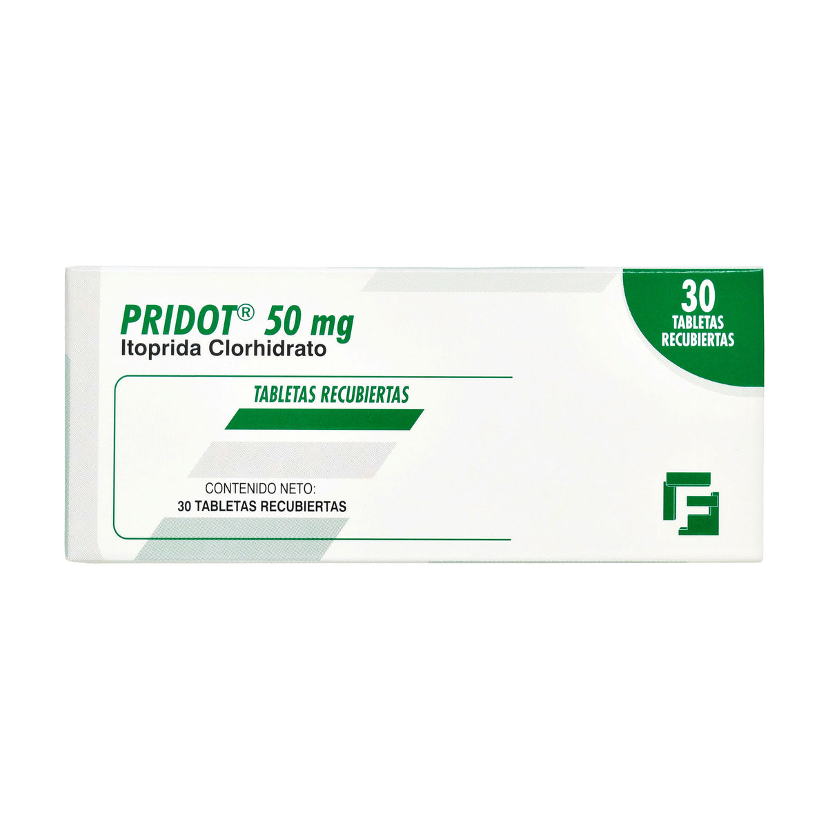 PRIDOT 50 MG 30 TABS - REG. INVIMA 2021M-0020488