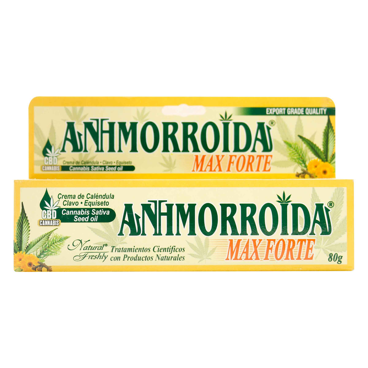 CRE.ANTIHEMORROIDAL MAX FORTE 80 G - REG. INVIMA NSOC11082-21CO