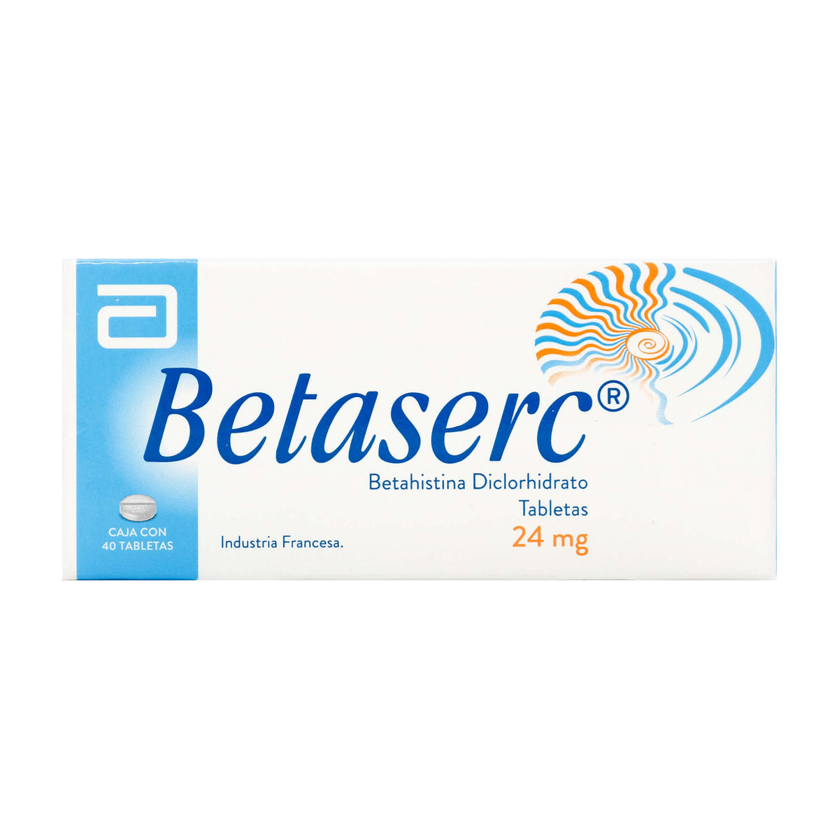 BETASERC 24 MG 40 TABLETAS - BETAHISTINA DICLOHIDRATO
