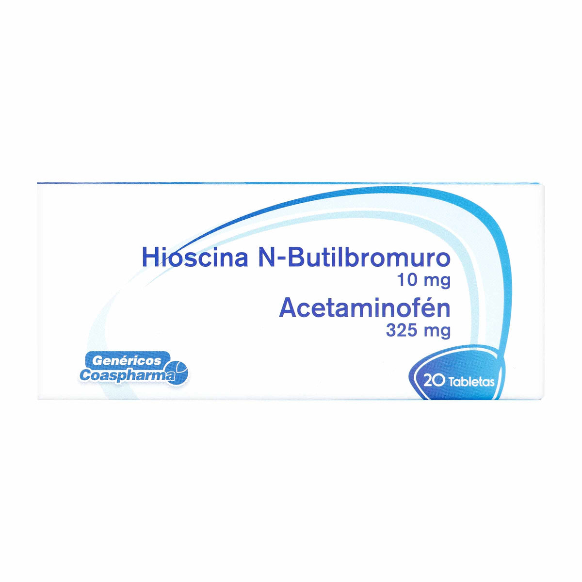 N-BUTILBRO HIOSCINA 10MG+ACET 325MG 20TB