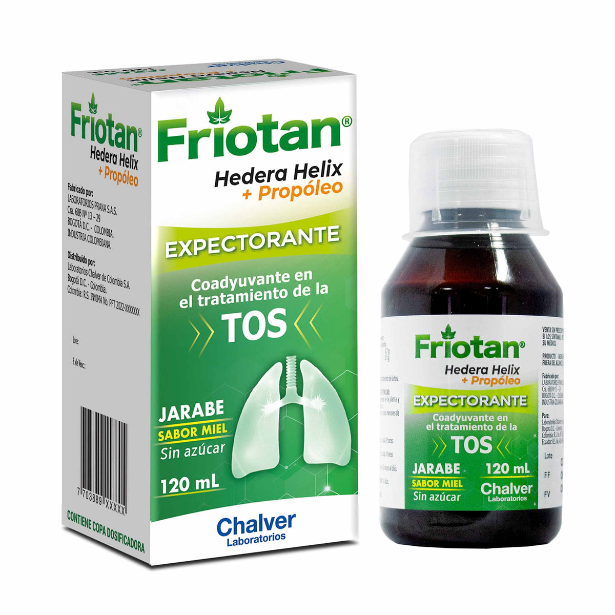 FRIOTAN HEDERA HELIX JARABE 120 ML