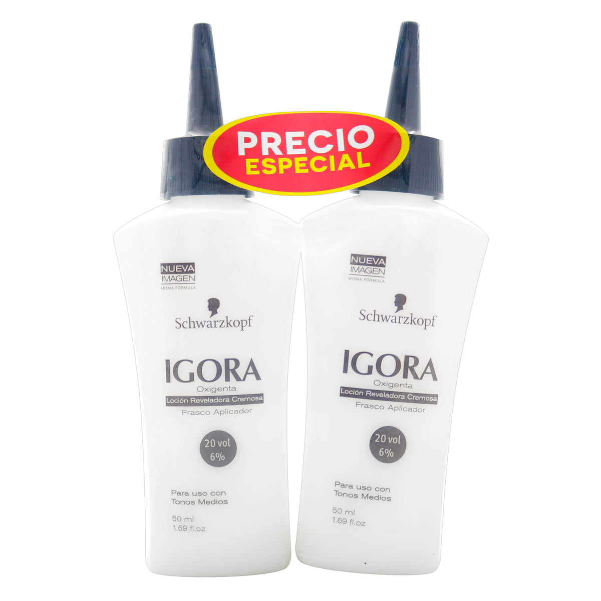 2 OXIGENTA VITAL 20 VOLUMEN 50ML P.E - REG. INVIMA NSOC56377-13CO