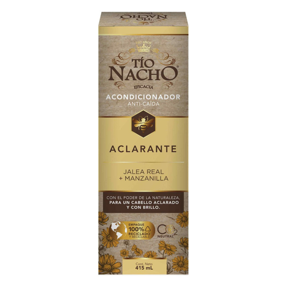 ACOND.TIO NACHO ACLARANTE 415 ML(SF) - REG. INVIMA NSOC79917-17CO