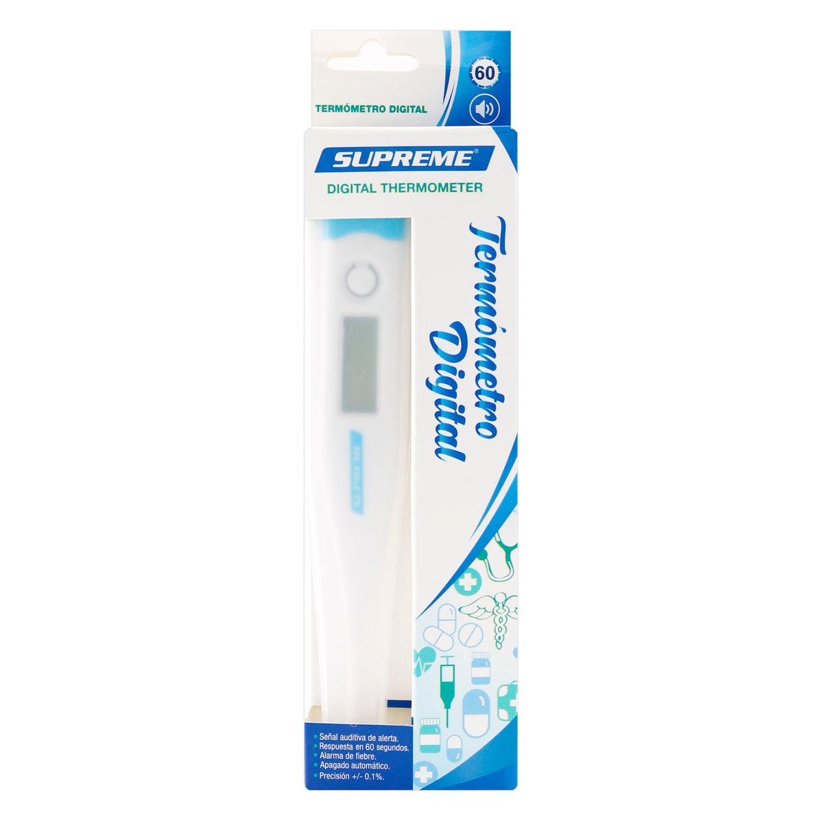 TERMOMETRO DIGITAL ADULTO SUPREME