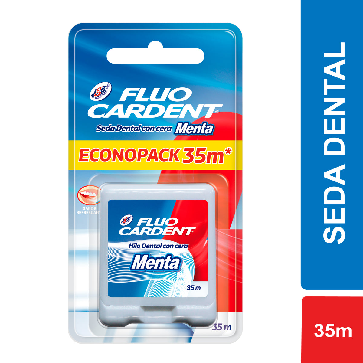 ECONOPACK FLUOCARDENT DENTAL FLOSS 35 M