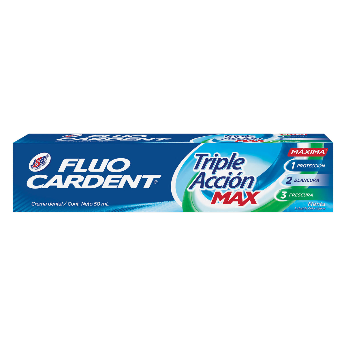 FLUORIDATED TOOTHPASTE CARD.FRESCU.MAX 67GR/50ML