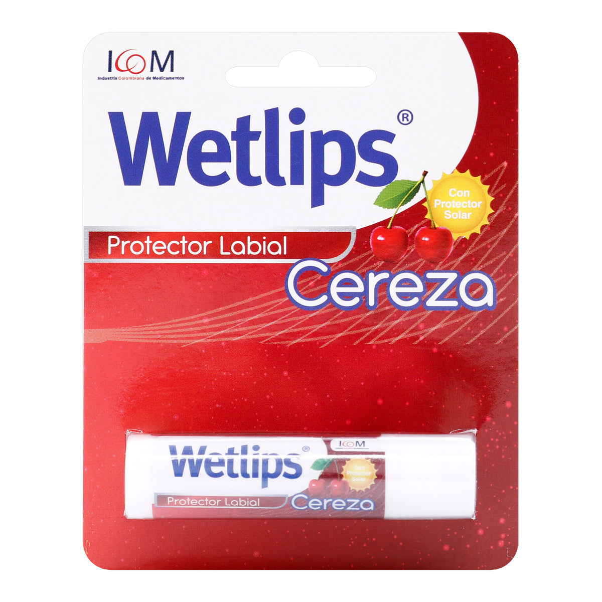 PROTECTOR LABIAL WETLIPS CEREZA 4.2 GR