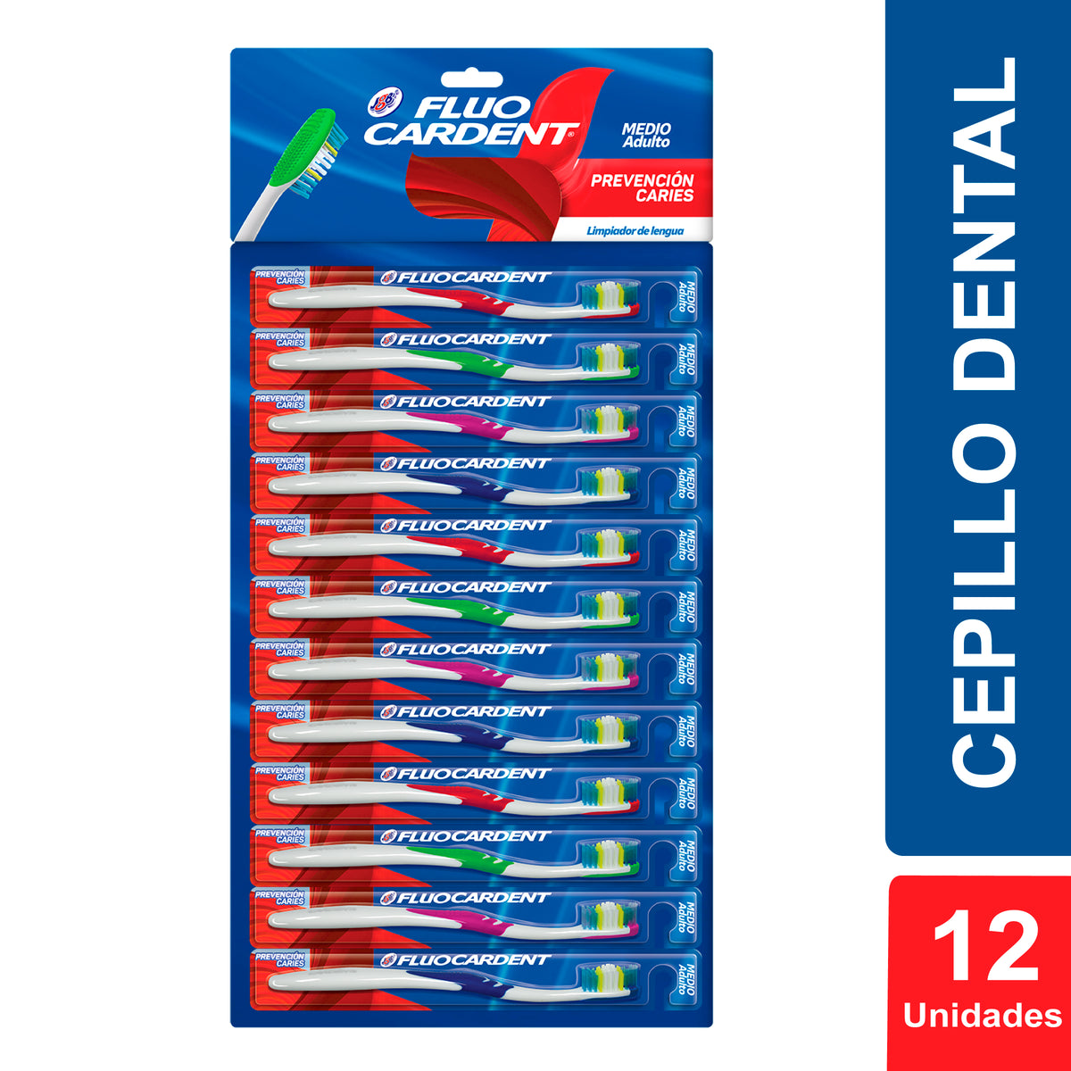 CEP.FLUOC PREVENCION CARIES ADUL X 12 UN - REG. INVIMA 2019DM-0019486
