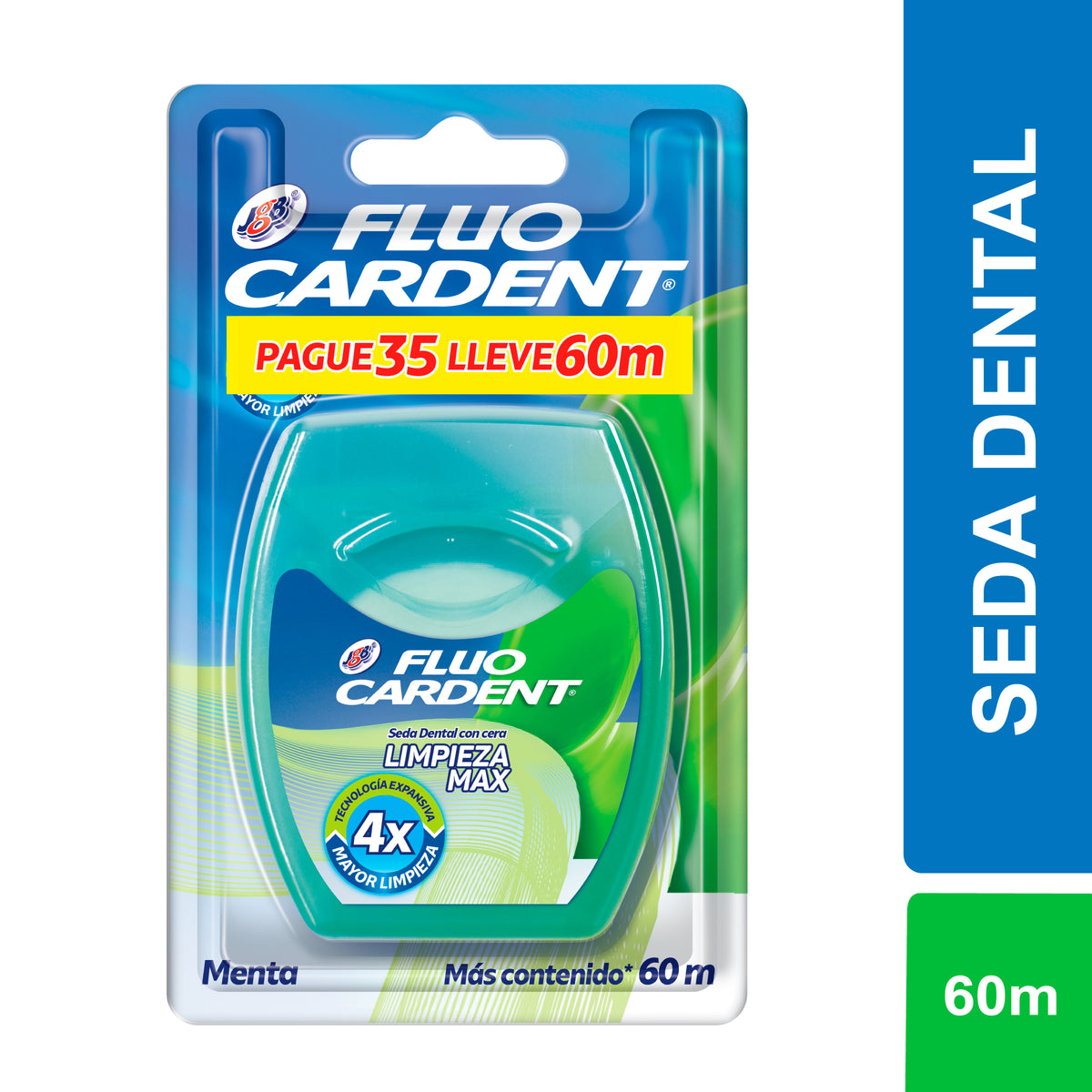 SEDA DEN.FLUOC LIMPIEZA MAX PG35M LL 60M - REG. INVIMA 2022M-0024898