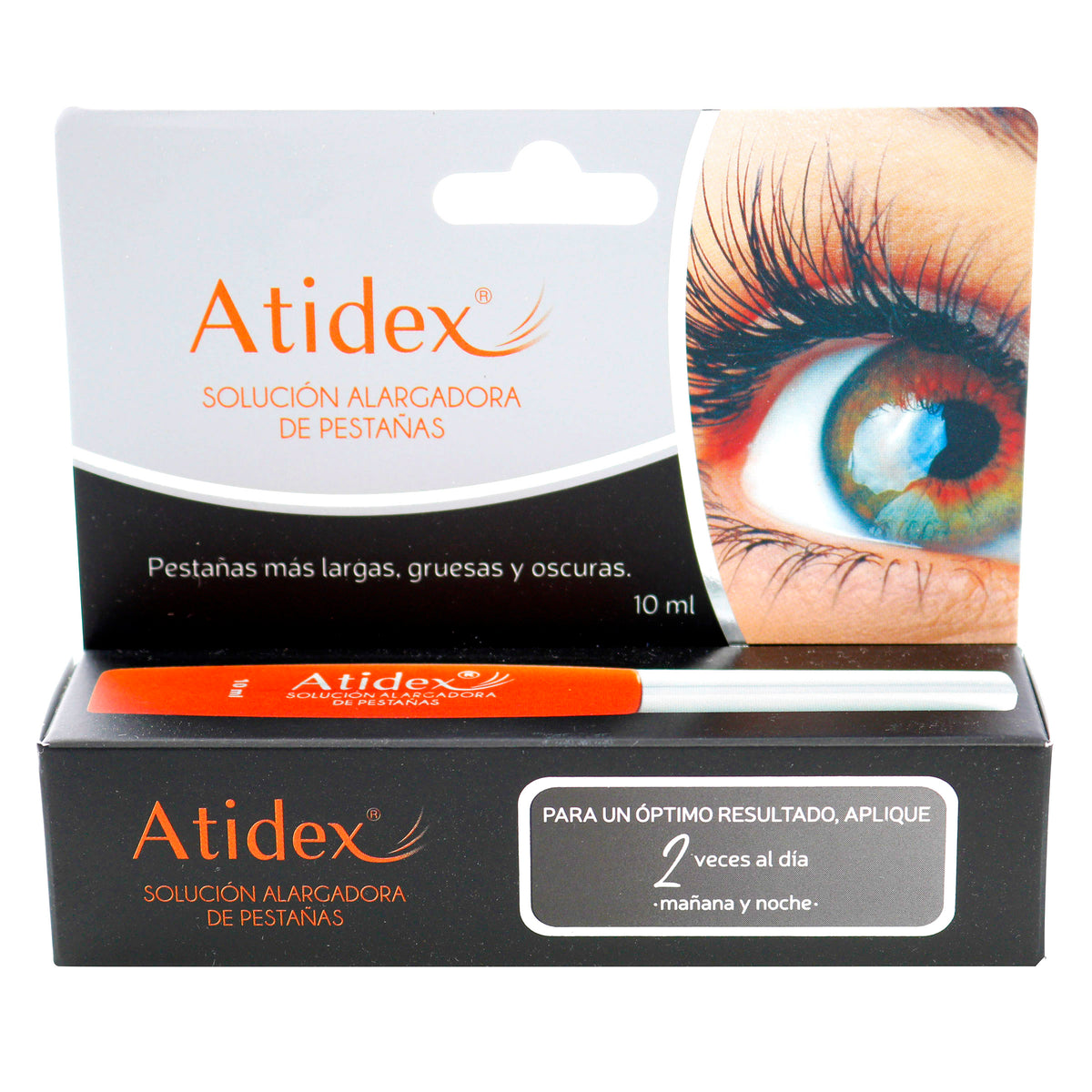 ATIDEX SOL.ALARGADORA DE PESTANAS 10 ML - REG. INVIMA NSOC55476-13CO