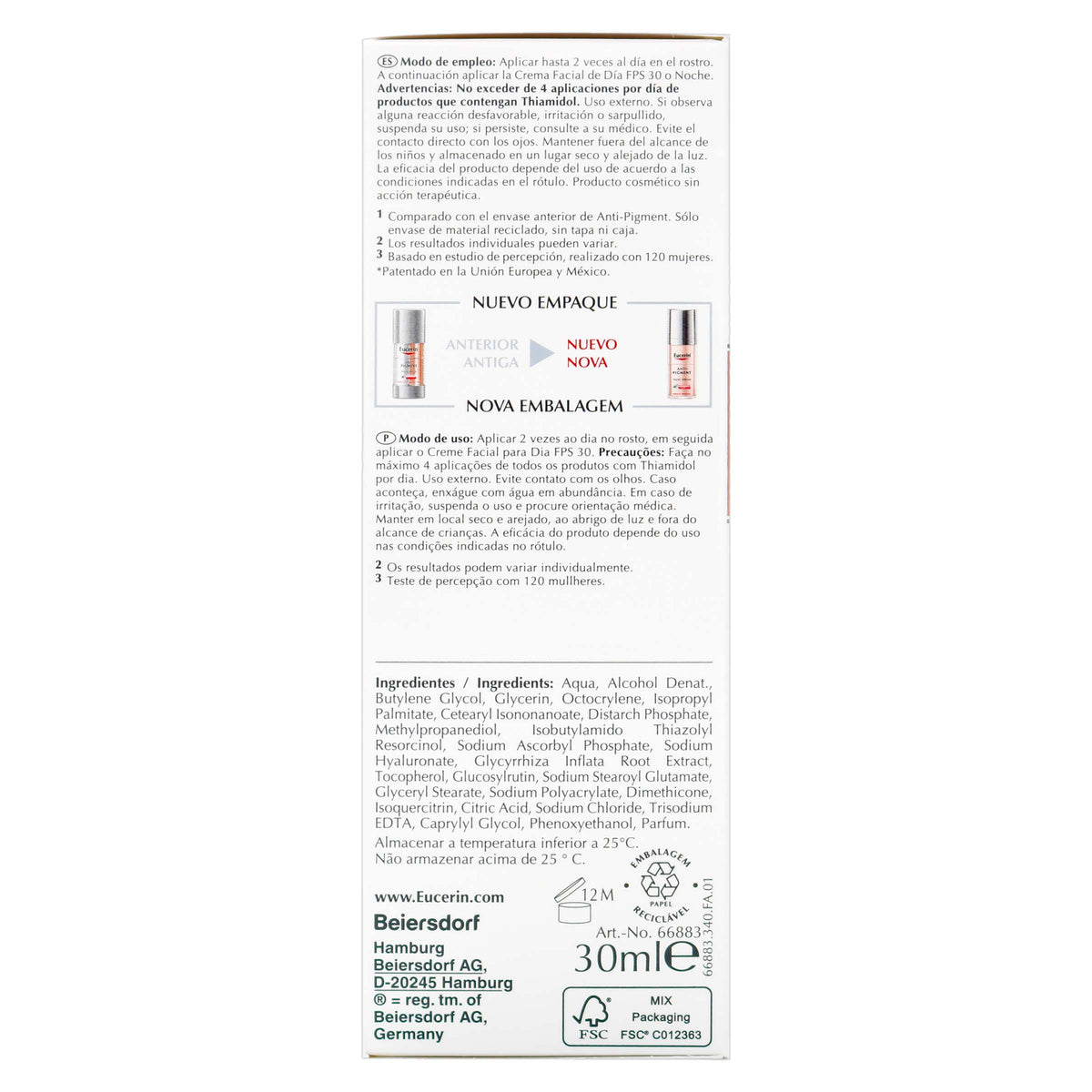 EUCERIN ANTI-MANC. DUAL.SERUM FAC. 30ML