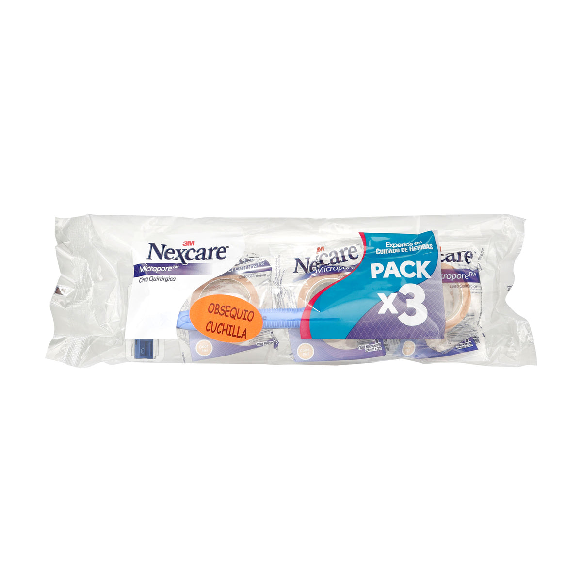 MICROPORE SKIN 24X3 ROLL 3 + GIL BLADE