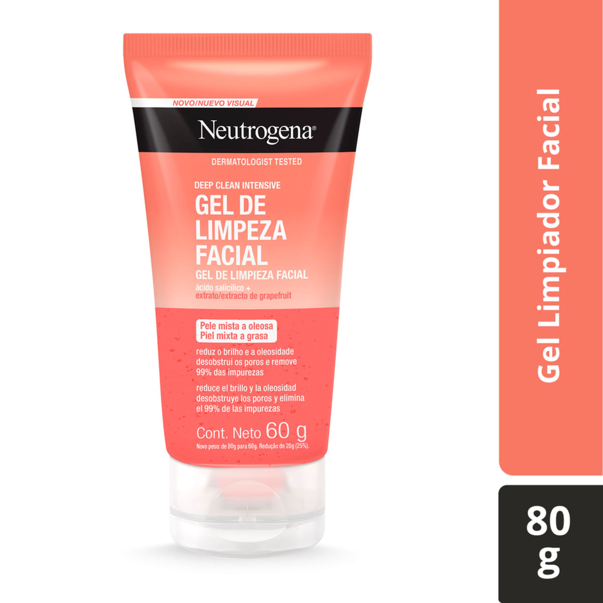 GEL LIMPIEZA GRAPEFRUIT NEUTROGENA 60 GR