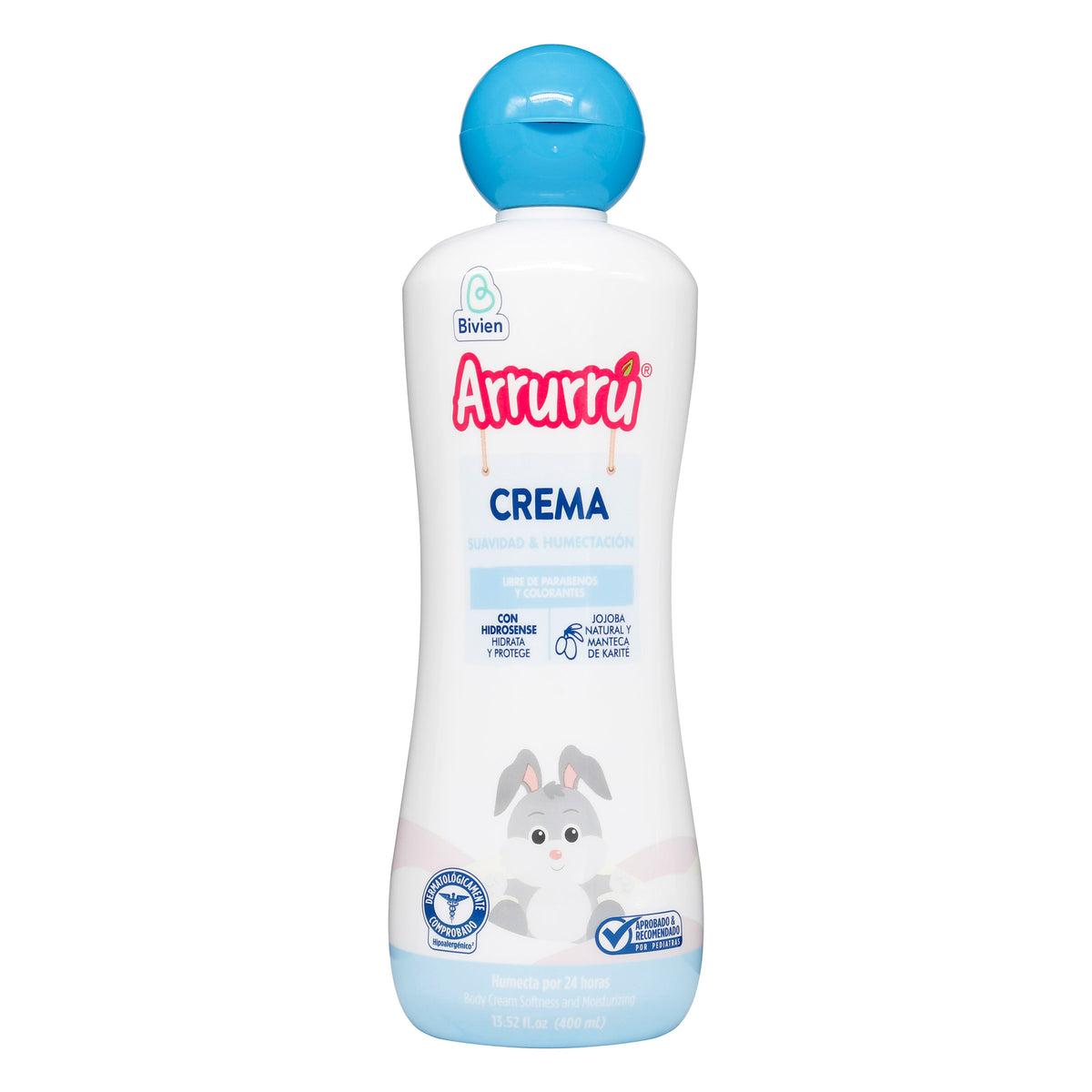 CRE.ARRURRU SUAVIDAD.HUMECTACION 400 ML - REG. INVIMA NSOC14825-22CO