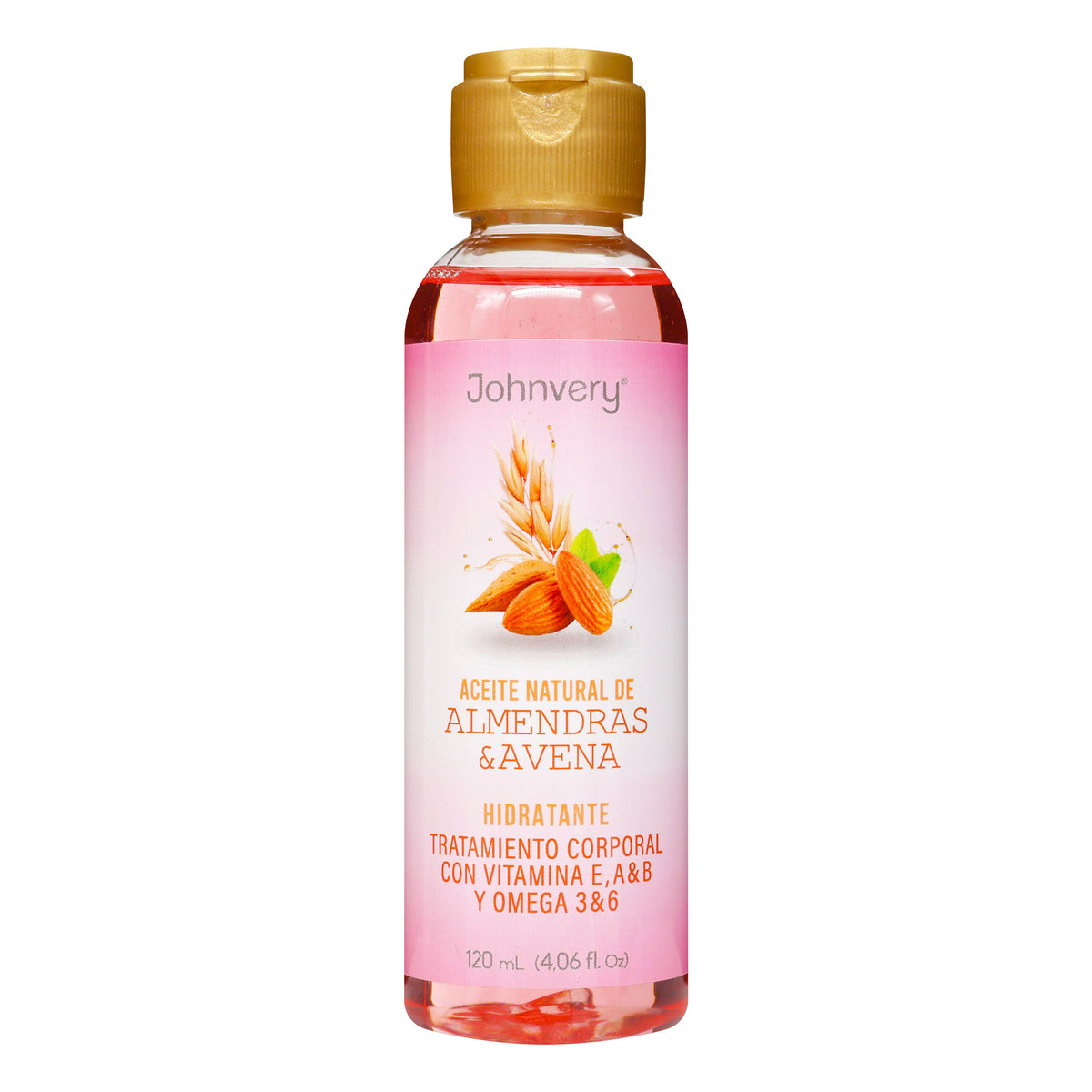 ACEITE DE AVENA.ALMENDRAS JOHNVERY 120ML - REG. INVIMA NSOC70600-16CO