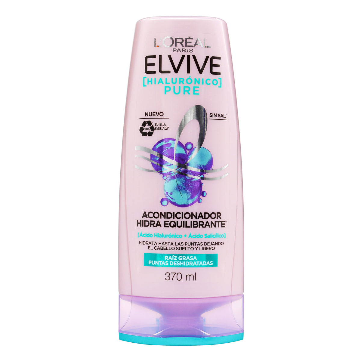 ACOND.ELVIVE HIDRA HIALURON.PURE 370 ML