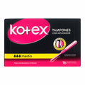 TAMPON KOTEX MEDIO CON APLICADOR 16 UNDS - REG. INVIMA NSOA00983-11CO