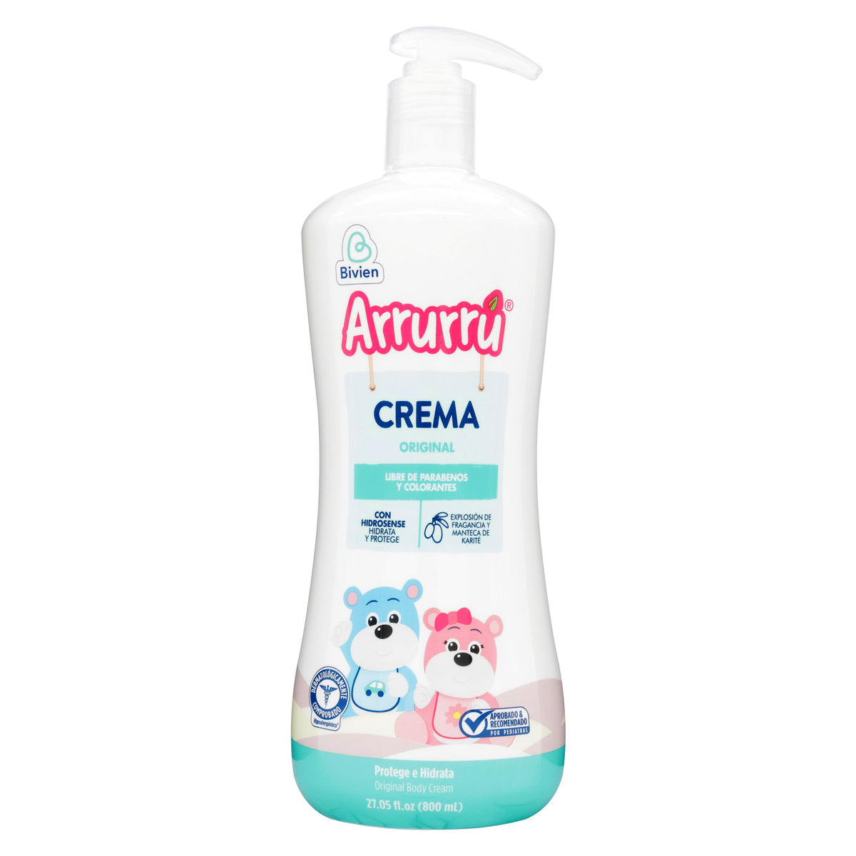 CREMA ARRURRU ORIGINAL 800ML - REG. INVIMA NSOC14586-22CO