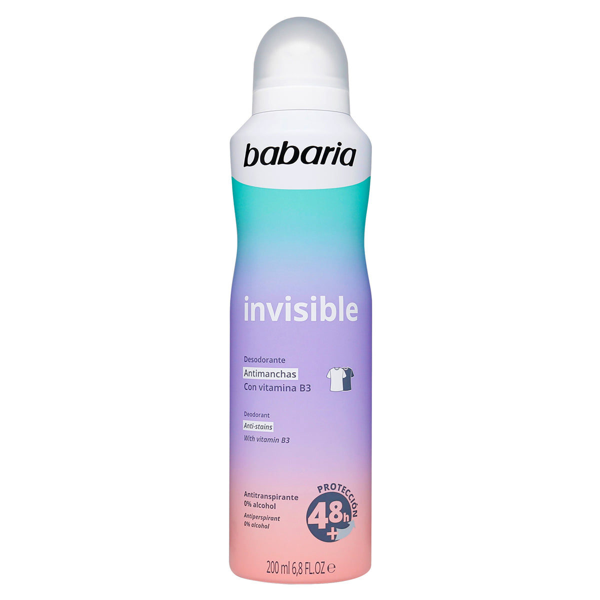 DTE.SPRAY BABARIA INVISIBLE VIT.B3 200ML - REG. INVIMA NSOC12066-22CO