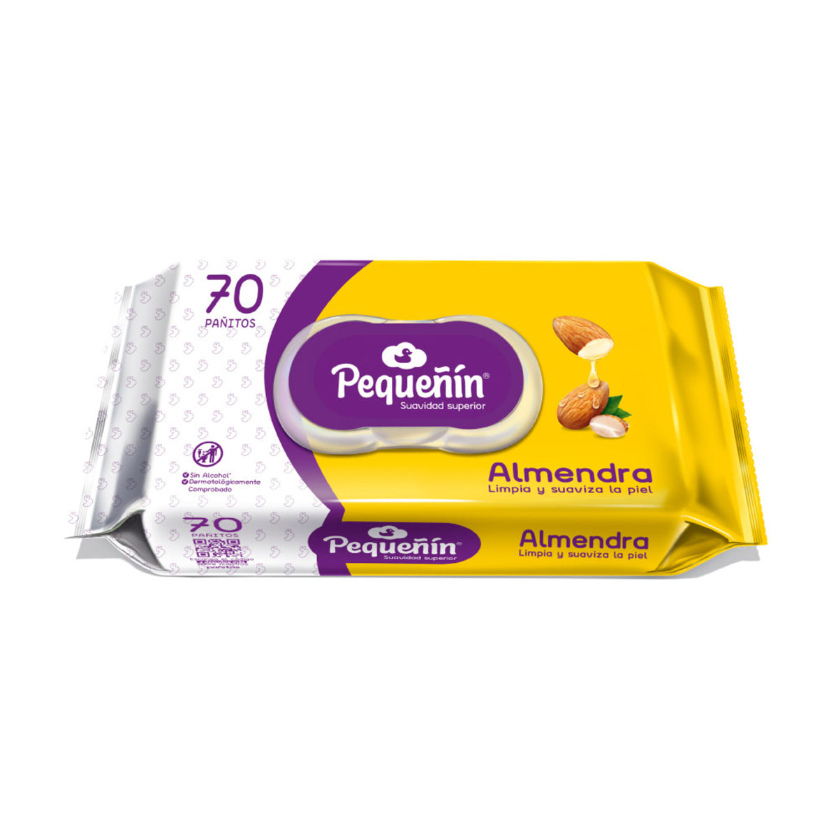 PANOS HUM.PEQUENIN ALMENDRA 70 UNDS - REG. INVIMA NSOC89095-18CO