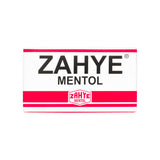 ZAHYE MENTOL ROJO 5 GR 12 UNDS - REG. INVIMA NSOC86913-18CO